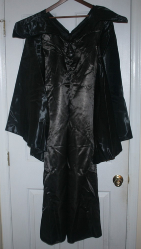 Halloween Disney Maleficent Dress and Headpiece - Size Medium 12-14 - Pre-Owned - Picture 2 of 6