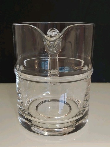 Vintage Tiffany & Co Wasserkrug aus mundgeblasenem Glas skandinavisch MCM 1 Liter signiert - Bild 4 von 11