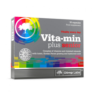 5901330025570 Vita-min plus senior 30 kapsułek Olimp Labs Olimp Laboratories Sp.