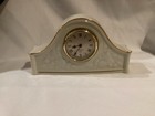 Lenox Mantle Clock "Fruits of Life" Ivory And Gold Battery Operated 1993 Quartz