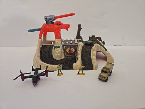 G.I Joe Micro Machines Cobra Mountain Headquarters COMPLETE