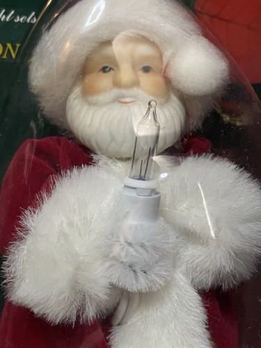 Decorazione Albero di Babbo Natale Illuminato Collezione Vacanze / Mini Albero Topper Natale - Foto 2 di 4