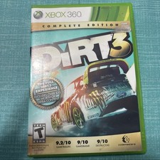 DiRT 3 - Complete Edition (Microsoft Xbox 360, 2012) CIB —Tested & Working