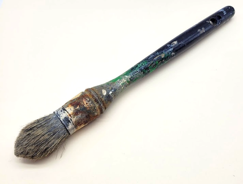 Vintage French Paint Brush Chateau Core Rustic Home Decor Artisan Collection - Picture 4 of 13