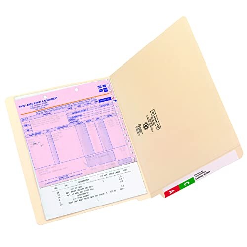 SMEAD 100% RECYCLED FILE FOLDER REINFORCED STRAIGHT-CUT MANILA 100/24160 - Picture 2 of 5