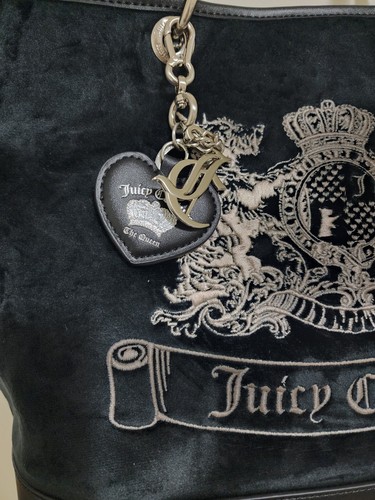 Juicy Couture Black Twig twin Dog Tote scottie - brand new - Picture 3 of 5