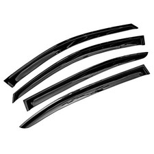 Smoked Out-Channel Window Vent Guard Rain Visors Compatible with 2011-2020