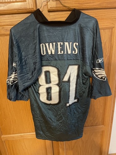 Philadelphia Eagles Terrell Owens 81 Jersey Reebok NFL Size Medium - Bild 5 von 10