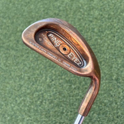 Ping Eye 2 Black Dot RH Pitching Wedge PW Beryllium Copper Original Grip BeCu
