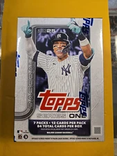 2025 Topps Baseball Blaster Box Series 1 Factory Sealed 7 Packs 84 Cards 