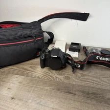 Canon Rebel T1i Bundle With Bag Charger Battery Memory Card Manual