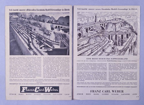 2 CATÁLOGOS FRANZ CARL WEBER-1950+1951-MARKLIN,FLEISCHMANN,LIONEL,KIBRI,WESA,MÁS - Imagen 5 de 5