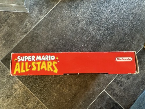 Super Mario All-stars SNES. Rare Red Box Version. PAL Super Nintendo - Picture 11 of 16
