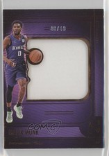 2024-25 Panini Silhouette Silhouettes Bronze /49 Malik Monk #S-MKM
