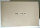 JIMMY CHOOS BEIGE SHOE STORAGE BOX