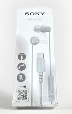 Sony IER-EX15C W Stereo Earbud Headphones Wired In-Ear Earphones USB-C White