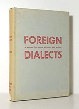 Foreign Dialects Hardcover Marguerite S., Herman, Lewis Herman