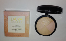 Laura Geller Highlighter Quad French Vanilla, Kiss, Portofino, Golden Rose - New