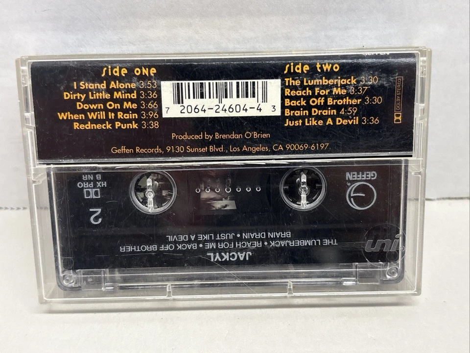 Jackyl by Jackyl (Cassette Tape, 1993) GEFC-24604 Foto 2 de 4