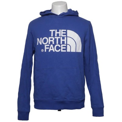The North Face, Kapuzenpullover, Größe: M, Blau/Weiß, Baumwolle, Print #KRn