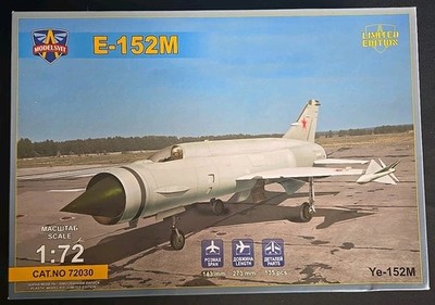 Modelsvit  E-152M Limited Edition 1/72 72030 Model Kit EXTRA NOSE