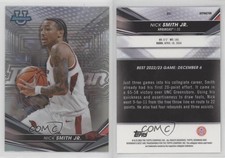 2022-23 Bowman U Best Refractor Nick Smith Jr #85