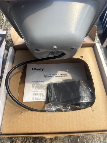 Valcom S-604-25-GY Clarity: Flexhorn 4 Watt 25v Gray (s60425GY) - Picture 3 of 5