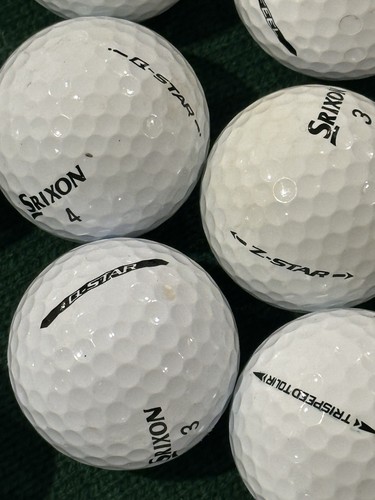 48 Mint AAAAA Srixon Golf Balls  **ACTUAL PHOTOS** White - Picture 1 of 5