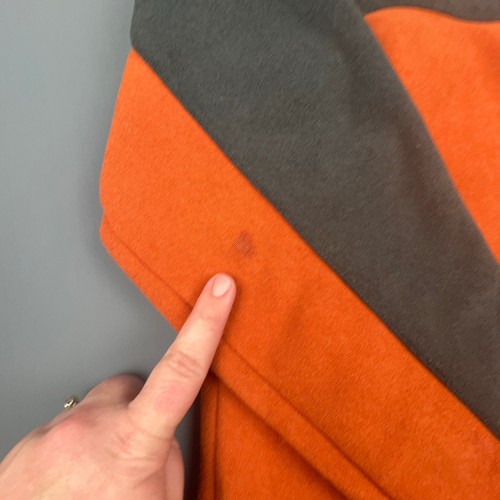 University Co-Op Texas Longhorns Fleece Jacket Youth XL Burnt Orange Black - Picture 8 of 11