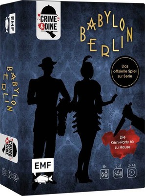 Crime & Dine - Das Krimi-Dinner-Set: Babylon Berlin - Das offizielle Spiel...