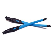 HKUCO Blue Replacement Glasses Legs For Oakley Crosslink Glasses frame
