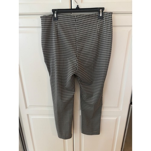 Pantalones Jennifer Tattanelli Cassini con estampado de pata de gallo - Hechos en Italia - Imagen 7 de 8