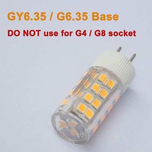 GY6.35 LED Bulb 4W Equivalent to 35W Halogen Lamp Warm White 2700K 5 Pack - Picture 4 of 7