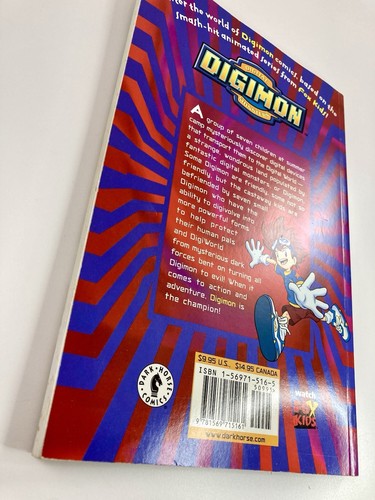 Digimon Digital Monsters Paperback Comic Book 2000 Dark Horse Comics - Picture 18 of 23