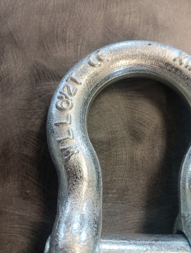 2pz Vite ad arco ad anello a D 7/8" con perno da 1" 6,5 tonnellate 760 Kb - Foto 3 di 10