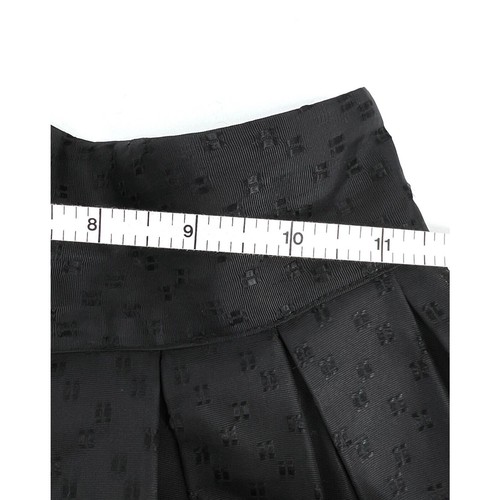 Vintage 1950s Smart Set Taffeta Circle Skirt Black High Waist TV Movie Wardrobe - Picture 12 of 19