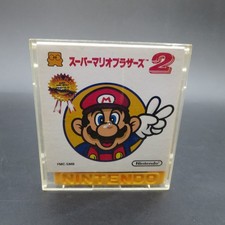 Super Mario Bros 2 Nintendo Famicom Disk System with Ice Hockey Game FDS Japan