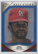 2019 Topps Gallery Hall of Fame Gallery Blue /99 Ozzie Smith #HOFG-18 HOF