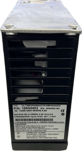 Danfoss VLT 2800 VLT2803PS2B20STR1DBF00A00C0 0,9kVA Frequenzumrichter - Bild 3 von 4