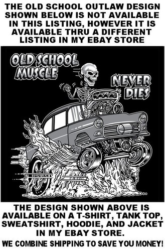 HENRY J KAISER OLD SCHOOL MUSCLE HOT ROD OUTLAW GASSER DRAG CAR SKULL WORK SHIRT - Picture 15 of 24