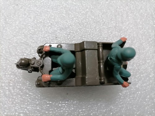 KETTENKRAD Half Track Motorcycle  - Vintage Britains 9780 , Made in England 1974 - Picture 5 of 10