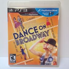 Dance On Broadway For PlayStation 3 PS3 Music Complete with manual