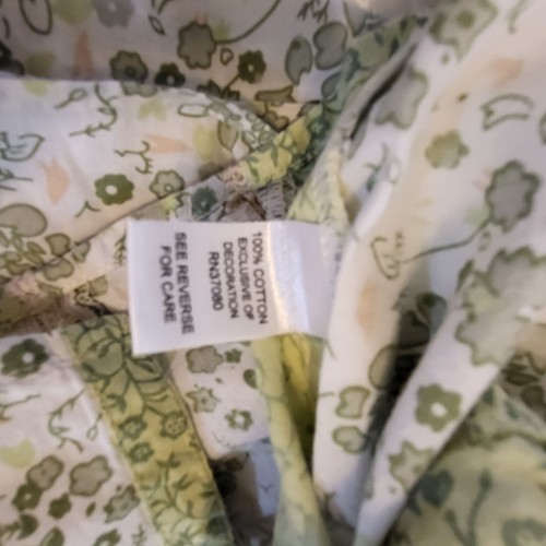 Blusa floral con botones para mujer CATO, verde, grande - Imagen 5 de 8