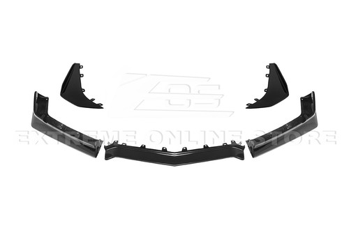 23-Up Corvette C8 Z06 | Z07 Package PAINTED CARBON FLASH Front Splitter Lip  - Picture 12 of 22