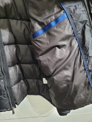Andrew Marc Mens Large Black Puffer Zip-up Jacket Pockets Nice - Picture 7 of 13