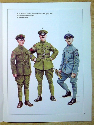 Azaola, Ramon (ed) MEN AT WAR 69, 1914-1945: BRITISH AIR FORCE UNIFORMS, 1918: B - Picture 2 of 2