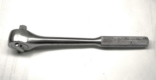 NBM NEW BRITAIN MACHINE CO. #35 USA USED 3/8" RATCHET SOCKET WRENCH 7-1/2" L - Picture 3 of 12