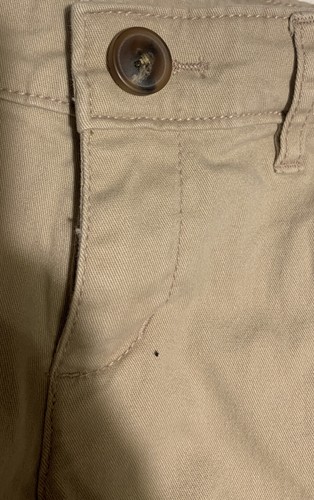 Girls Old Navy Khaki School Uniform Pants 8 Slim & Navy Shirt S(6-6x) Lot #302 - Picture 11 of 15