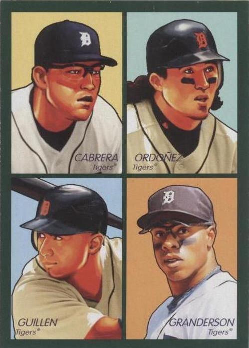2009 Upper Deck Goudey - Carlos Guillen Curtis Granderson Magglio Ordonez #35-37 - 1 of 1
