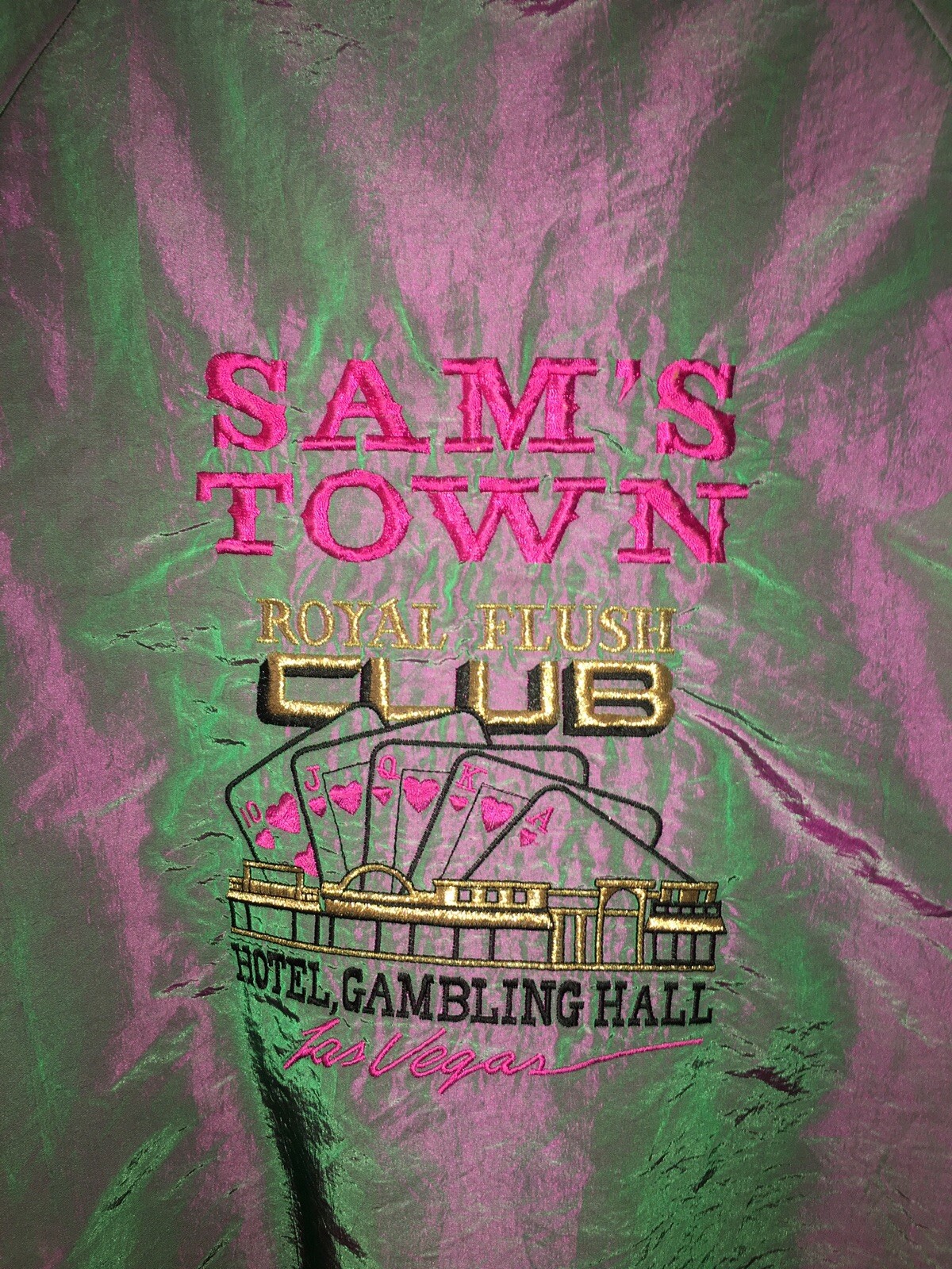 Vintage Sam's Town Club Las Vegas Multicolor Bomb… - image 2